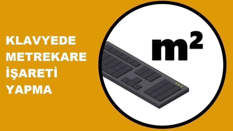 metrekare yazma