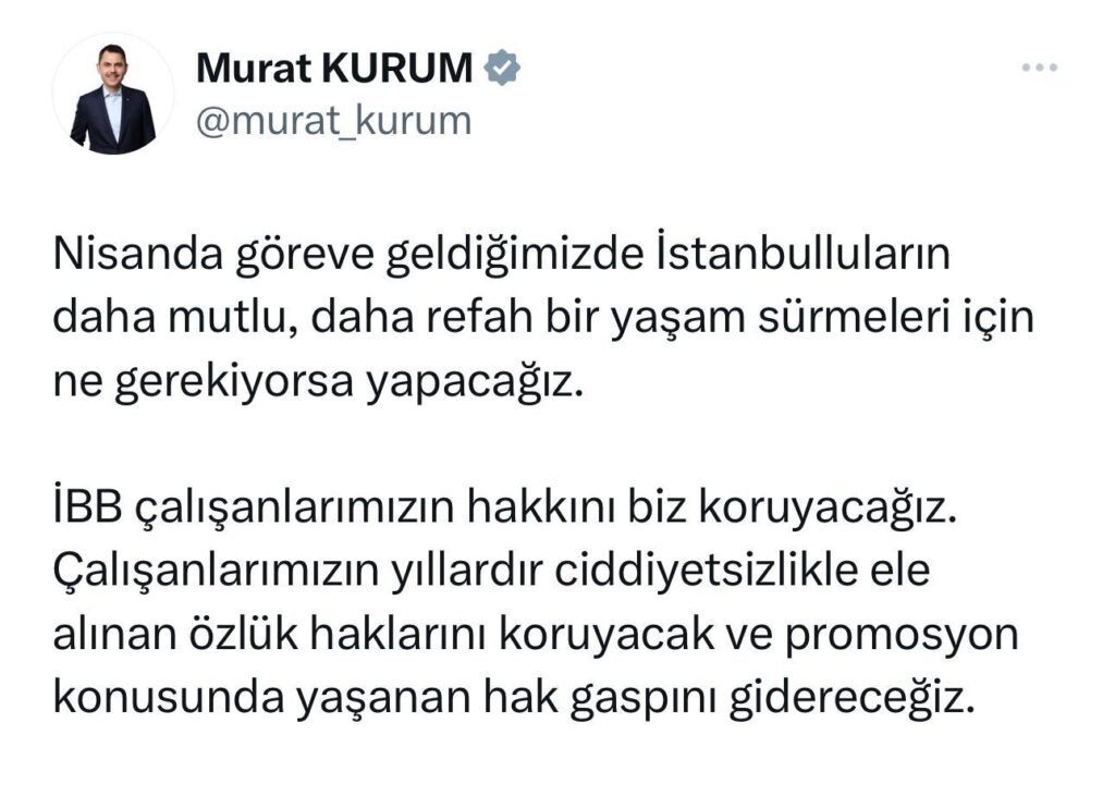 Murat kurum promosyon